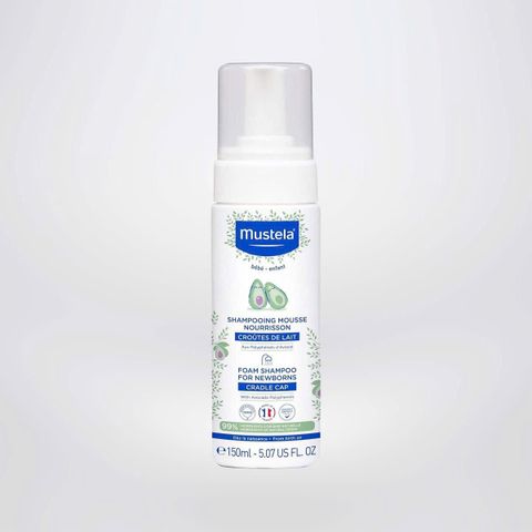 Dầu Gội Ngăn Ngừa Cứt Trâu Cho Trẻ Sơ Sinh & Em Bé Mustela 150ml 278822
