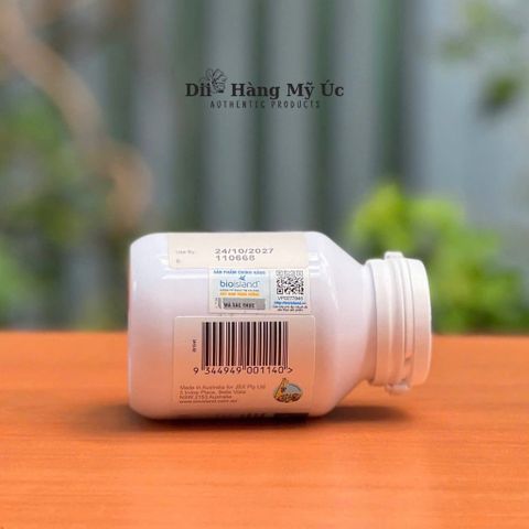 Viên uống DHA Bioisland cho bà bầu 60 viên - Hỗ trợ phát triển trí não và thị giác cho thai nhi, tăng cường sức khỏe mẹ bầu