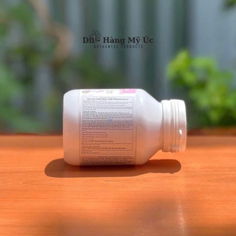 Viên uống DHA Bioisland cho bà bầu 60 viên - Hỗ trợ phát triển trí não và thị giác cho thai nhi, tăng cường sức khỏe mẹ bầu