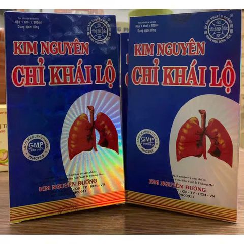 Kim Nguyên Chỉ Khái Lộ - Hỗ Trợ Giảm Ho, Tiêu Đờm 300ml - Sản Phẩm Tự Nhiên Giúp Thông Tuyến Hô Hấp, Giảm Đau Họng