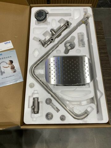 Bộ Sen Tắm Nóng Lạnh Supor 251743-03-LS - Chất Liệu Inox 304 Cao Cấp, Chống Gỉ, Thiết Kế Hiện Đại, Độ Bền Cao