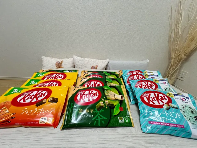 Socola KitKat Matcha Nhật Bản - Hương Vị Trà Xanh Uji Xách Tay Gói 7 & 10 Viên - Món Ăn Vặt Ngon Miệng, Quà Tặng Ý Nghĩa