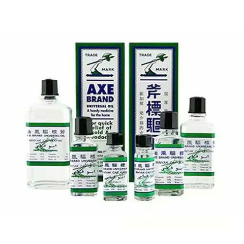 Dầu Gió Trắng Cây Búa 56ml - Axe Brand Universal Oil Giảm Đau Nhức, Say Tàu Xe, Cảm Cúm, Hỗ Trợ Sức Khỏe Hàng Ngày
