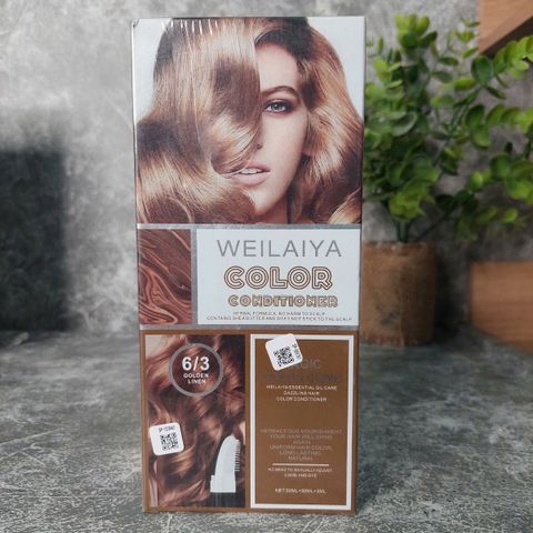 Dầu Gội Phủ Bạc Dưỡng Tóc Weilaiya Magic Color Comb - Sản Phẩm Nhuộm Tóc Bạc Tiện Lợi Tại Nhà, Nuôi Dưỡng Tóc Khỏe Mạnh