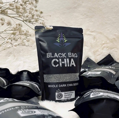 Hạt Chia Đen 500G - Ngũ Cốc Tốt Cho Sức Khỏe, Omega-3 Cao, Hỗ Trợ Tiêu Hóa, Chất Xơ Dồi Dào - Sản Phẩm Nhập Khẩu Từ Úc