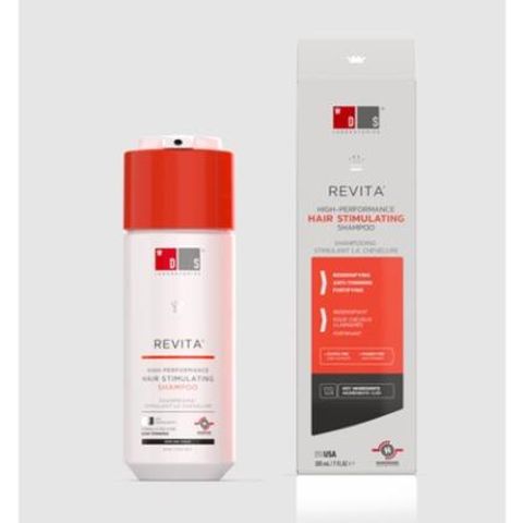 Dầu gội Revita 8ml - Giảm gãy rụng, kích thích mọc tóc - Chăm sóc tóc cho nam, nữ, an toàn cho tóc nhuộm, không chứa sulfate