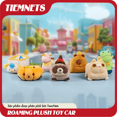Mô Hình Blind Box Xe Thú Labubu - Roming Series 1 - Popmart - Sưu Tập 7 Nhân Vật Độc Đáo, Quà Tặng Thú Vị