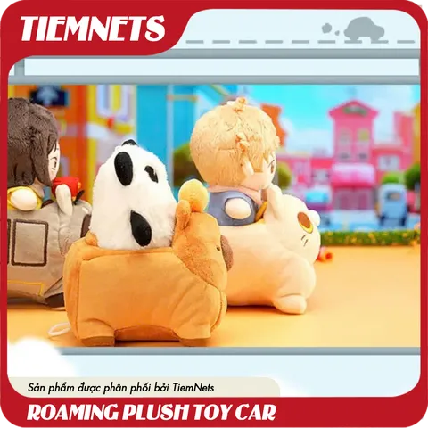 Mô Hình Blind Box Xe Thú Labubu - Roming Series 1 - Popmart - Sưu Tập 7 Nhân Vật Độc Đáo, Quà Tặng Thú Vị