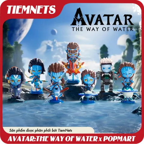 Mô Hình Blind Box Avatar: The Way of Water - Bộ Nhân Vật Random Độc Đáo từ POPMART - Quà Tặng Fan Avatar