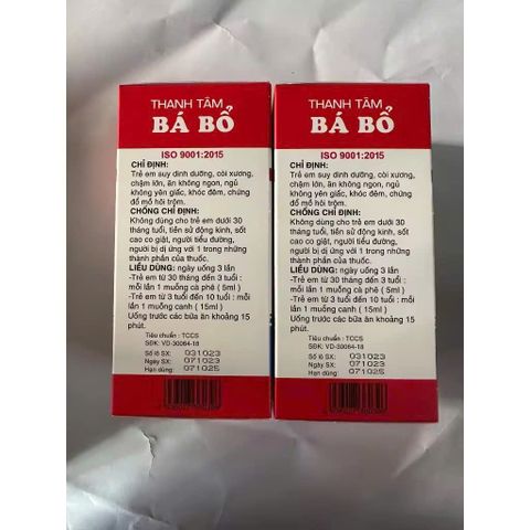 Thanh Tâm Bá Bổ Xuân Quang - Hỗ Trợ Dinh Dưỡng Kém Ăn Cho Trẻ Em - 250ml Nước Giúp Phục Hồi Sức Khỏe và Tăng Cường Cảm Giác Thèm Ăn