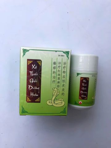 Viên Uống Xà Thoái Giải Dưỡng Hoàn - Hỗ Trợ Dưỡng Huyết, Trừ Phong Thấp Cho Người Mề Đay, Nấm Da Đầu