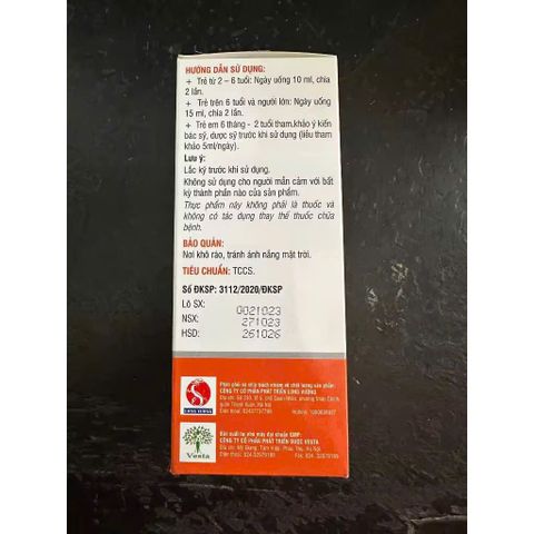 Max Ribo Plus 100ml - Thực Phẩm Chức Năng Tăng Cường Đề Kháng, Bổ Sung Thymomodulin, Lysin Và Vitamin Cho Trẻ Em