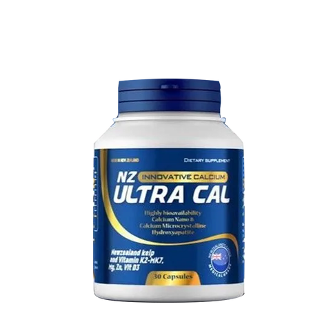 Viên uống Canxi Nano NZ-Ultra Cal - Bổ sung Canxi, Vitamin D3 và K2, Dạng viên 30 Viên, Hỗ trợ sức khỏe xương khớp từ New Zealand