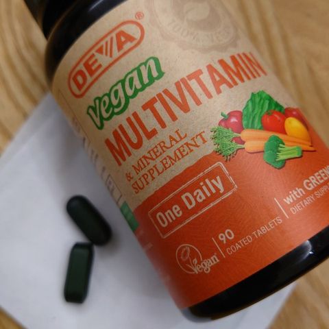 Vitamin Tổng Hợp Deva Vegan - Bổ Sung Vitamin & Khoáng Chất Tăng Cường Sức Đề Kháng, 90 Viên Uống, Dành Cho Người Ăn Chay
