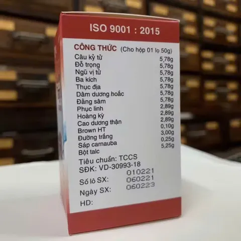 Cao Dương Tráng Thận Xuân Quang - Tăng Cường Chức Năng Thận, Hỗ Trợ Giấc Ngủ và Tình Trạng Tiểu Đêm - Sản Phẩm Từ Thiên Nhiên 50g