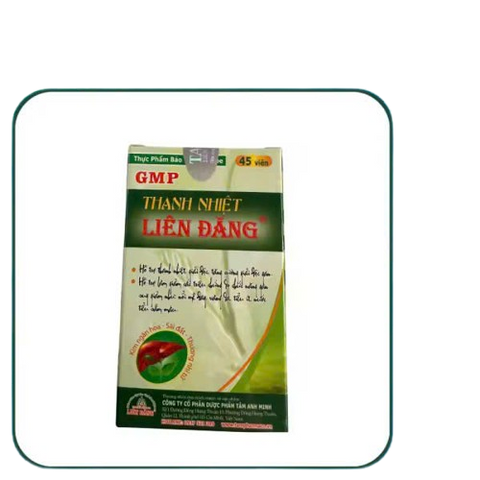Viên Thanh Nhiệt Liên Đăng 45 Viên - Thực Phẩm Chức Năng Hỗ Trợ Giải Độc, Mát Gan, Giảm Nổi Mề Đay, Vàng Da, Tiểu Ít