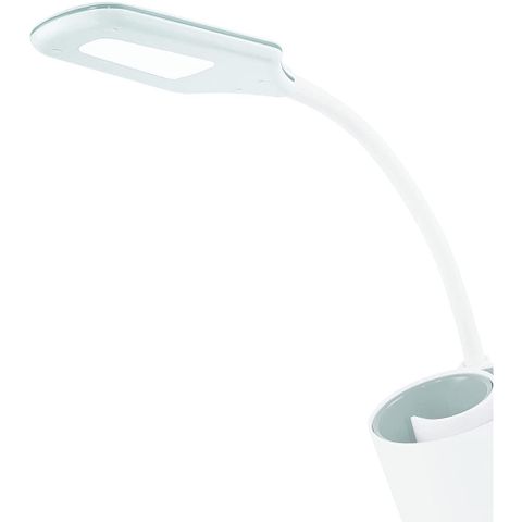 Đèn Bàn LED OttLite ClearSun Hỗ Trợ Sạc USB - Thiết Kế Hiện Đại Chống Cận, 3 Mức Sáng, Cổ Điều Chỉnh, Tổ Chức Ngăn Nắp