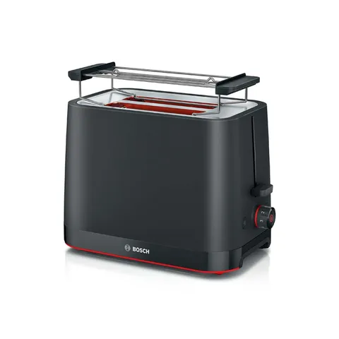 Máy Nướng Bánh Mì Bosch TAT3M123 - 950W, 7 Mức Nướng, Thiết Kế Sang Trọng, Khay Hứng Dễ Vệ Sinh