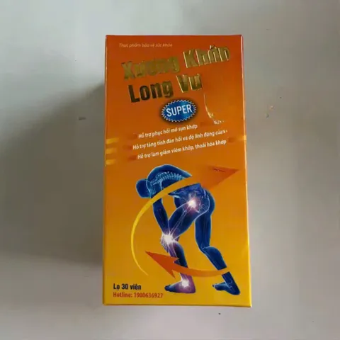 Xương Khớp Long Vương Super - Hỗ Trợ Phục Hồi Mô Sụn Khớp, Giảm Đau, Viêm Khớp Và Thoái Hóa Khớp Cho Người Lớn Và Vận Động Viên