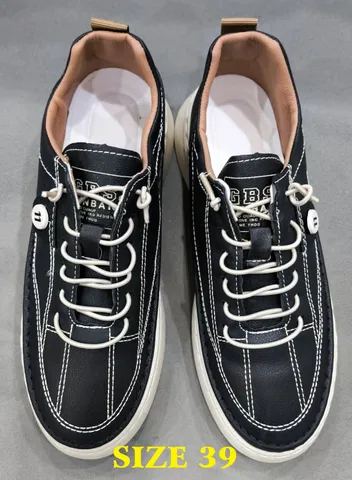 Giày Thể Thao Nam D40 - Sneaker Thời Trang Năng Động Dễ Phối Đồ, Chất Liệu Da Trơn Cao Cấp, Đủ Size, Phong Cách Trẻ Trung