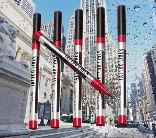 Bút Kẻ Mắt Nước Maybelline - Mascara Dài Mi Chống Nước, Không Lem, Lên Màu Đẹp, Dễ Dàng Sử Dụng, Trang Điểm Hàng Ngày