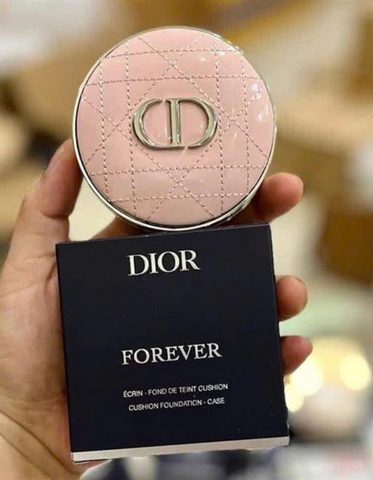Case + lõi cushion Dior Hồng bản limited 2025 N01 - Phấn trang điểm sang trọng, che phủ hoàn hảo, thiết kế thời thượng