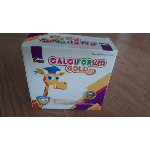 Thực Phẩm Chức Năng Canciforkid Gold - Bổ Sung Canxi Cho Bé, Phát Triển Chiều Cao, Ngăn Ngừa Loãng Xương, Hỗ Trợ Tăng Cường sức Khỏe