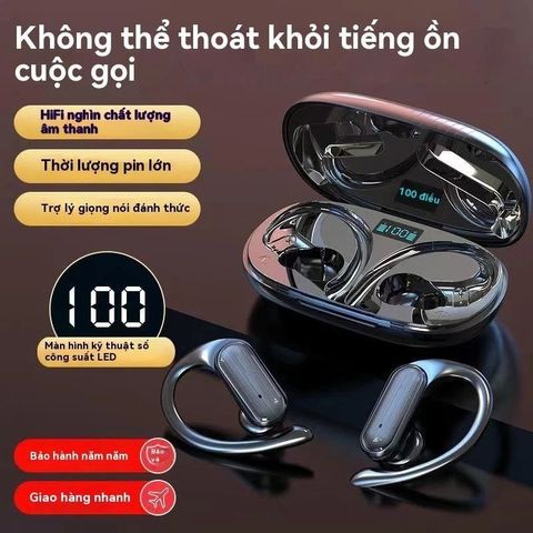 Tai Nghe Bluetooth TWS A520 Siêu Trầm Không Dây V5.3 - Âm Thanh Hi-Fi Stereo Thoải Mái, Sạc Dự Phòng Điện Thoại