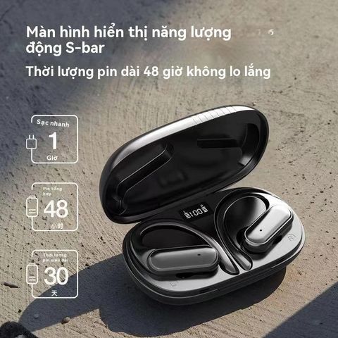 Tai Nghe Bluetooth TWS A520 Siêu Trầm Không Dây V5.3 - Âm Thanh Hi-Fi Stereo Thoải Mái, Sạc Dự Phòng Điện Thoại