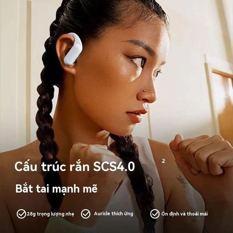 Tai Nghe Bluetooth TWS A520 Siêu Trầm Không Dây V5.3 - Âm Thanh Hi-Fi Stereo Thoải Mái, Sạc Dự Phòng Điện Thoại