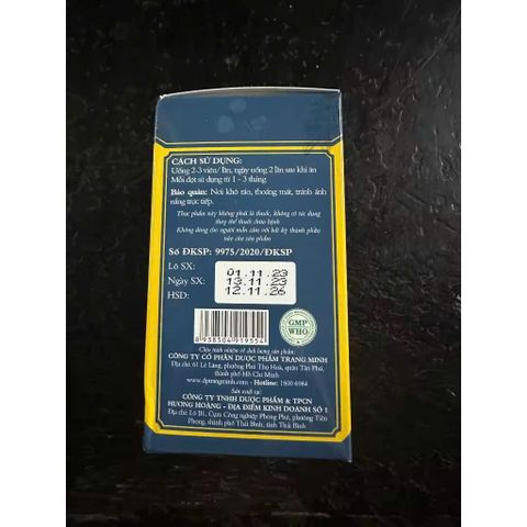 Viên uống Tĩnh Mạch TM - Hỗ trợ hoạt huyết, tăng cường sức bền thành mạch, giảm nguy cơ suy giãn tĩnh mạch - Hộp 50 viên nang