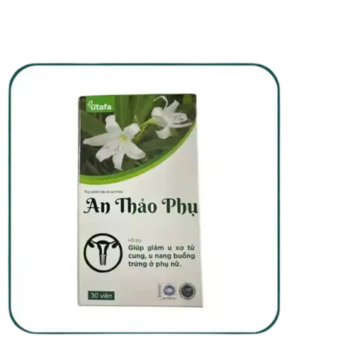 Viên An Thảo Phụ - Hỗ Trợ Giảm Phát Triển U Xơ Tử Cung và U Nang Buồng Trứng 30 Viên - Thực Phẩm Chức Năng Tự Nhiên cho Phụ Nữ