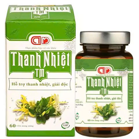 Thanh Nhiệt TM 60 Viên - Thực Phẩm Chức Năng Hỗ Trợ Giải Độc, Thanh Nhiệt, Mát Gan, Giảm Mề Đay, Mẩn Ngứa