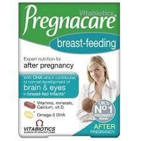 ✅[CHÍNH HÃNG, SỈ INBOX] Pregnacare Breast Feeding Vitabiotics - Viên uống bổ sung vitamin khoáng chất cho PN cho con bú