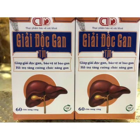 Viên Nang Giải Độc Gan - Hỗ Trợ Viêm Gan, Xơ Gan, Tăng Cường Chức Năng Gan - 60 Viên, Bổ Gan Từ Thiên Nhiên