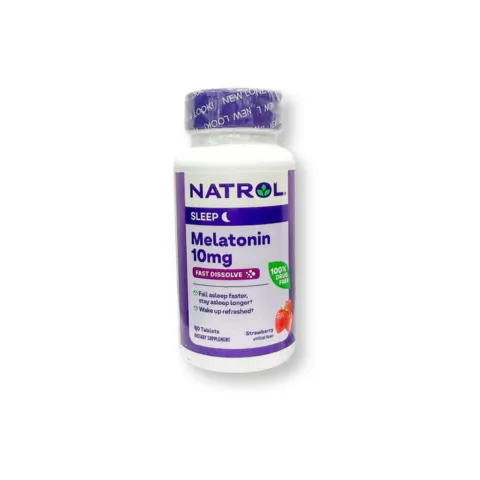 Kẹo ngủ Natrol Melaton in hỗ trợ giấc ngủ ngon kẹo ngậm 60v Mỹ