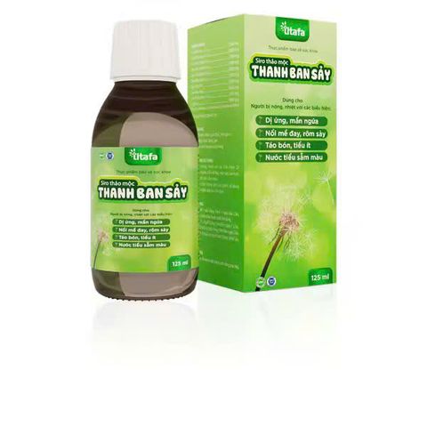 SIRO Thảo Mộc Thanh Ban Sảy 125ML - Giải Độc Gan, Hỗ Trợ Thanh Nhiệt Từ Thiên Nhiên - Chai Thảo Dược Việt Nam Chất Lượng Cao
