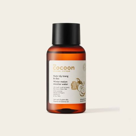 Nước Sen Hậu Giang Cocoon Toner 140ml - Cấp ẩm và Làm Dịu Da, Phù Hợp Cho Da Nhạy Cảm, Chiết Xuất Hoa Sen Tự Nhiên