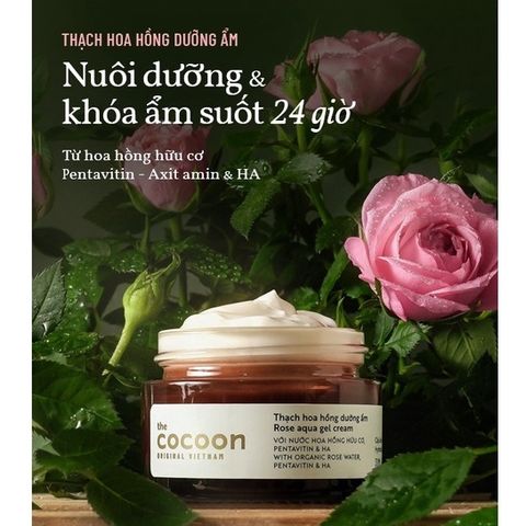 Mặt Nạ Dưỡng Da Cocoon 30ml - Bí Đao, Nghệ, Hoa Hồng, Thạch Hoa Hồng - Cấp Ẩm, Ngừa Mụn, Làm Sáng Da, Thích Hợp Mọi Loại Da