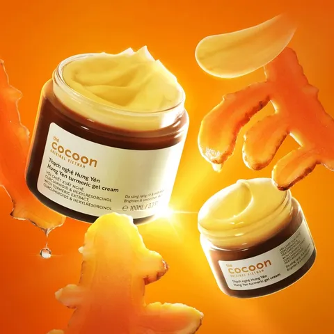 Thạch Nghệ Hưng Yên Cocoon 30ml - 100ml Giúp Làm Sáng Da, Mờ Thâm, Cải Thiện Độ Mịn Màng, Dưỡng Ẩm Từ Chiết Xuất Nghệ Thiên Nhiên