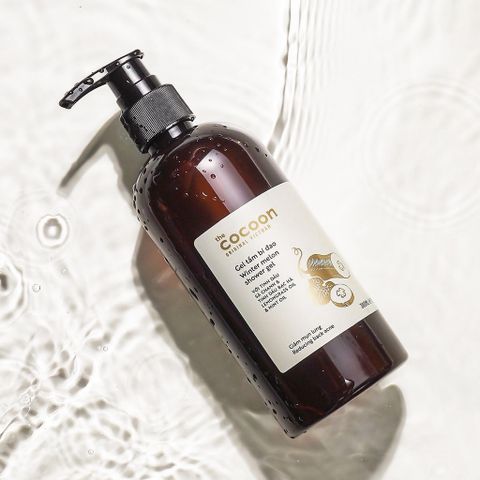Gel Tắm Bí Đao Cocoon 300ml - Giảm Mụn Lưng, Sạch Dầu Nhờn, Tinh Dầu Thiên Nhiên, Không Triclosan, 100% Thuần Chay