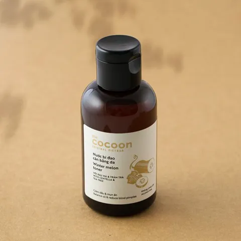 Bộ Combo Gel Bí Đao Rửa Mặt và Nước Cân Bằng Da Cocoon 140ml - Sạch Da, Cung Cấp Độ Ẩm, Làm Sáng Da, Giảm Mụn