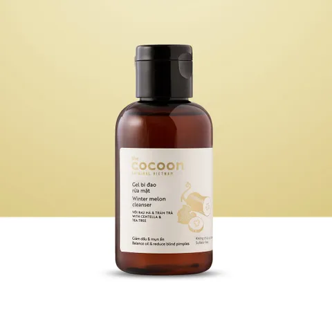 Bộ Combo Gel Bí Đao Rửa Mặt và Nước Cân Bằng Da Cocoon 140ml - Sạch Da, Cung Cấp Độ Ẩm, Làm Sáng Da, Giảm Mụn