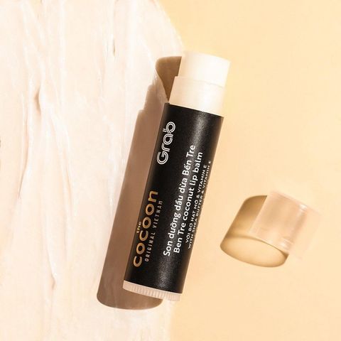 Combo 2 Son Dưỡng Môi Dầu Dừa Bến Tre Cocoon 5g - Chống Khô, Căng Mọng, Hồng Hào, Dưỡng ẩm Tự Nhiên cho Đôi Môi Mềm Mịn