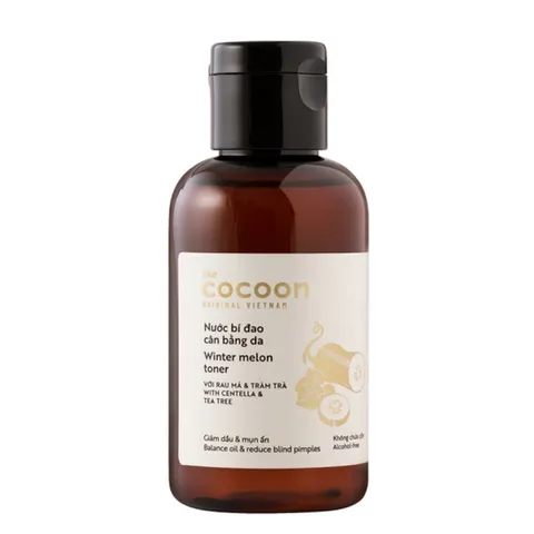 Nước Cân Bằng Da Cocoon 140ml - Toner Hoa Hồng Chuyên Sâu Cho Da Dầu Mụn, Cấp Ẩm Và Se Khít Lỗ Chân Lông