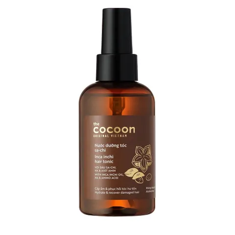 Bộ Đôi Nước Xịt Dưỡng Sa-Chi 140ml & Serum Phục Hồi Tóc Cocoon 70ml - Dưỡng Ẩm, Phục Hồi và Bảo Vệ Tóc Khỏi Tác Nhân Gây Hại