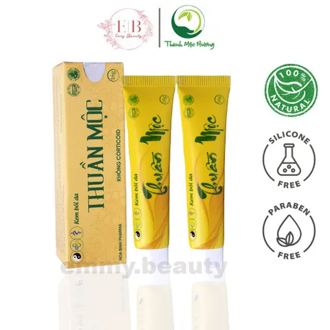 Kem Bôi Da Thuần Mộc 16g Bộ 2 Tuýp - Dưỡng Ẩm, Làm Dịu Da Bỏng, Mụn và Dị Ứng Từ Thảo Dược Thiên Nhiên