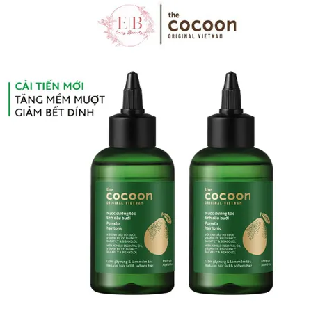 Liệu Trình Dưỡng Tóc Cocoon Tinh Dầu Bưởi 140ml - Giảm Gãy Rụng, Phục Hồi Hư Tổn Tóc, Dưỡng Ẩm Mềm Mượt