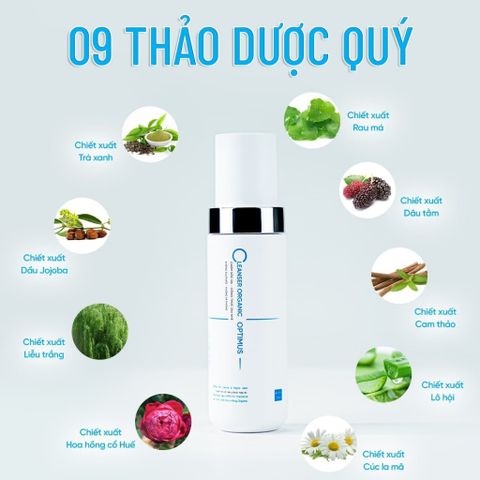 Sữa Rửa Mặt Organic Mộc Hương Garden 120ml - Dưỡng ẩm, Sạch Sâu, Chiết Xuất Thảo Dược An Toàn Cho Da