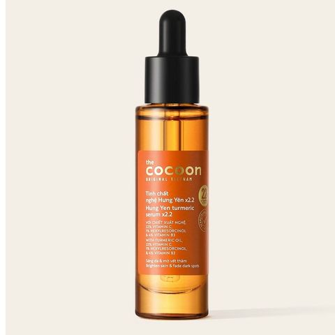 Serum Tinh Chất Nghệ Cocoon Hưng Yên 30ml - 22% Vitamin C Sáng Da, Mờ Vết Thâm, Chống Oxy Hóa, Duy Trì Đàn Hồi Da